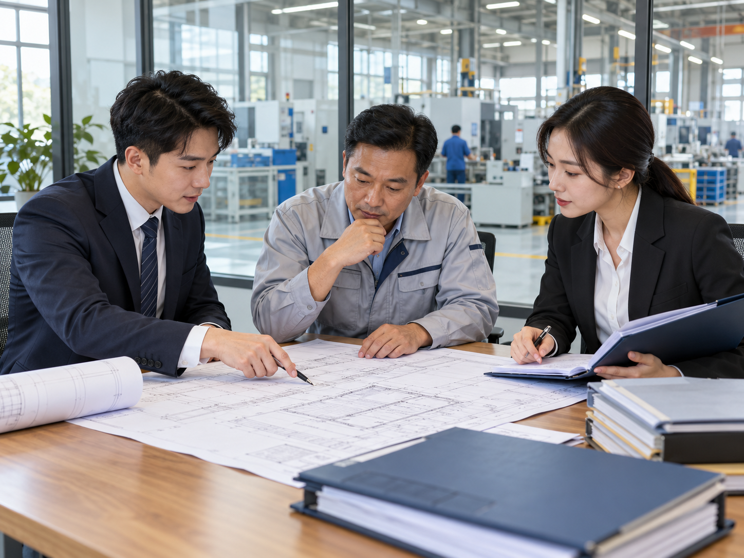 工廠登記諮詢示意照片